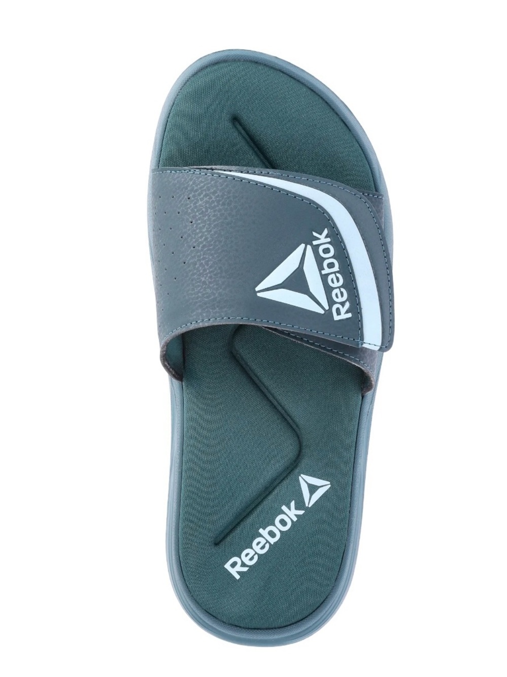 NWT Reebok Delta Flow Women’s Size 10 Green Memory Foam Adjustable Slide Sandals